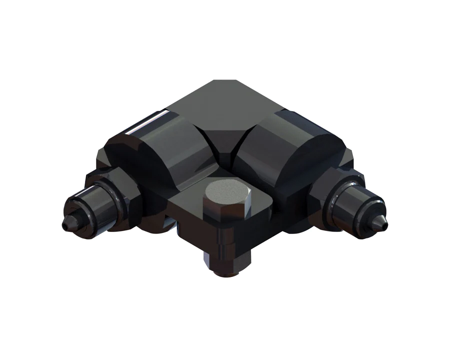 90° Swivel Assembly, 1/4 in., 100k